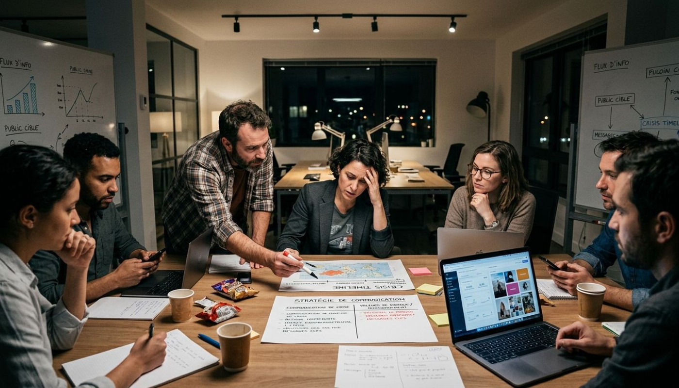 La frontière invisible entre communication de crise et choix marketing